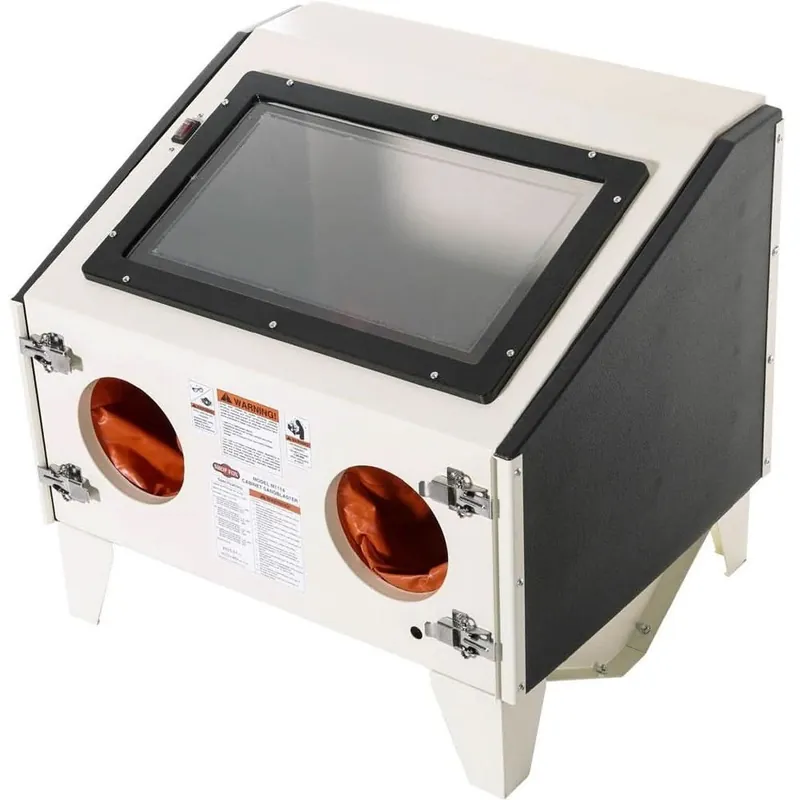 Secure Checkout Shop Fox M1114 Benchtop Sandblast Cabinet