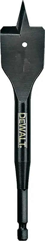 DEWALT DW1583 Spade Drill Bit, 1-1/8 in Dia, 6 in OAL, 1/4 in Dia Shank, Hex Shank Special Offer