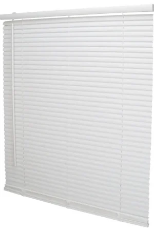 Instant Buy Simple Spaces PVCMB-5A Blind, 64 in L, 30 in W, Vinyl, White