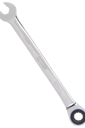 Vulcan PG9MM Combination Wrench, Metric, 9 mm Head, Chrome Vanadium Steel, Polished Mirror Top Rated