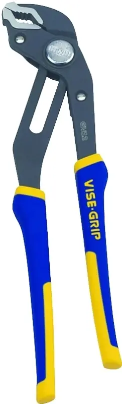 Top Rated Irwin 2078112 Groove Lock Pliers, 12 in OAL, 2-3/4 in Jaw Opening, Blue/Yellow Handle, Cushion Grip Handle