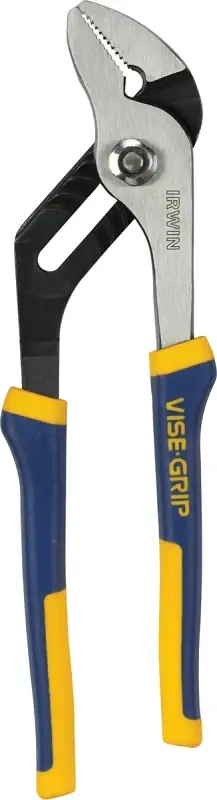 Irwin 4935321 Groove Joint Pliers, 10 in OAL, 2-1/4 in Jaw Opening, Blue/Yellow Handle, Cushion Grip Handle Order Now