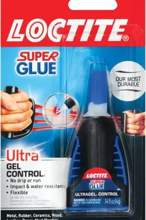 Clearance Loctite 1363589 Ultra Glue, Gel, Irritating, Clear, 4 g Bottle