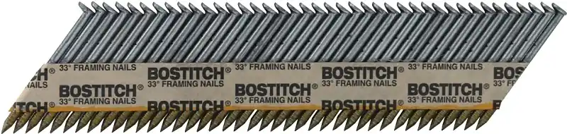 Bostitch PT-16D131FH2 Framing Nail, 3-1/2 in L, Steel, Clipped Head, Smooth Shank Popular
