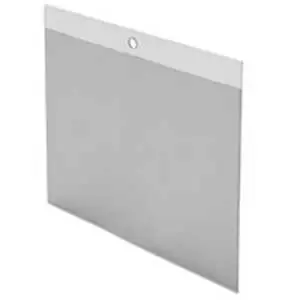SIGN HLDR PKT HANG VNL 8.5X10, Pack of 25 Next Day Delivery