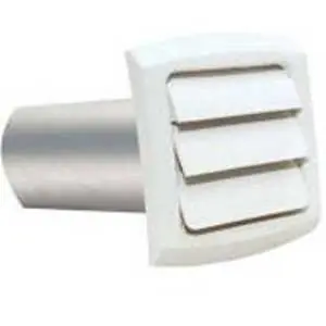 Best Choice Dundas Jafine ProVent BLH4WZW Exhaust Hood, 4 in H Hood, Polypropylene Hood, White Hood