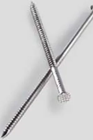 Affordable Simpson Strong-Tie S5SNDB Siding Nail, 5d, 1-3/4 in L, 304 Stainless Steel, Full Round Head, Annular Ring Shank, 25 lb
