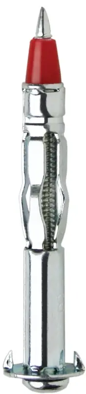 Cobra Anchors 162Y Hollow Wall Anchor, #6-32 Thread, Steel, Plated New Arrival