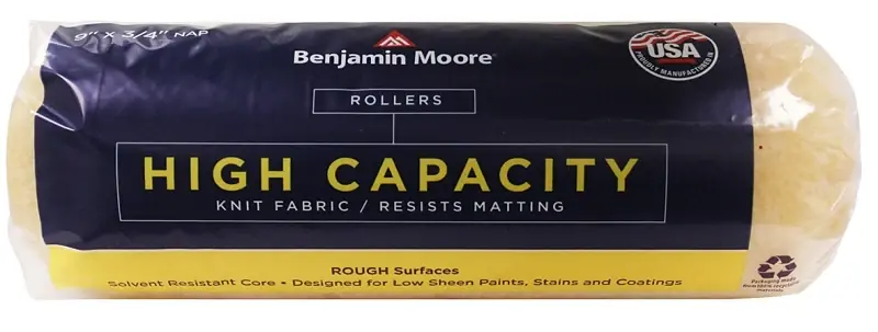 Benjamin Moore U66005-018 High-Capacity Roller Cover, 3/4 in Thick Nap, 9 in L Markdown