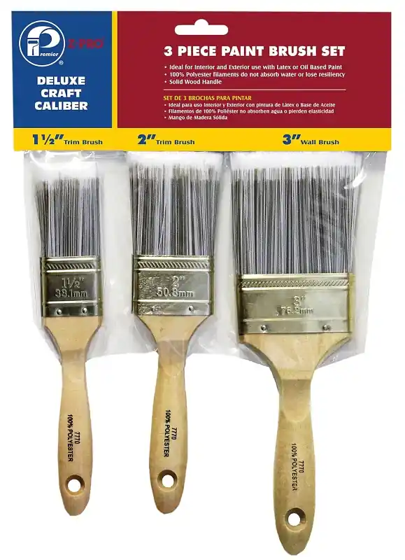 Bargain Premier 7770-3P Brush Set, 3-Brush
