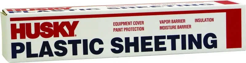 Poly-America CF0409C Painter's Sheeting, 100 ft L, 9 ft W, 4 mil Thick, Clear Secure Checkout