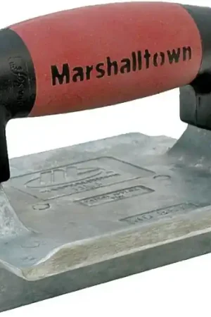 Best Seller Marshalltown DuraSoft Series 833D Hand Groover, 1/2 in D Groove, 6 in L Blade, 4-3/8 in W Blade, 1/4 in Radius