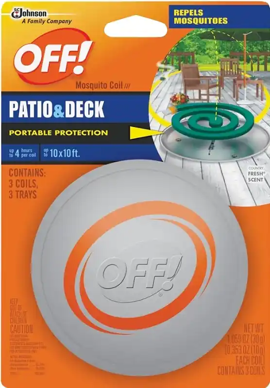 Clearance SC Johnson OFF 75204 Mosquito Coil Starter, Solid